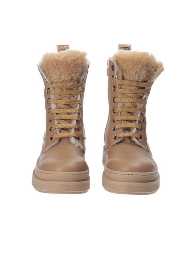 Сапожки для девочки коричневые Bikkembergs Италия