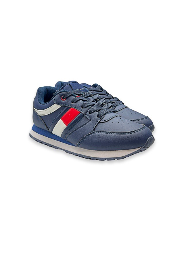 Кроссовки для мальчика темно-синие TOMMY-HILFIGER США