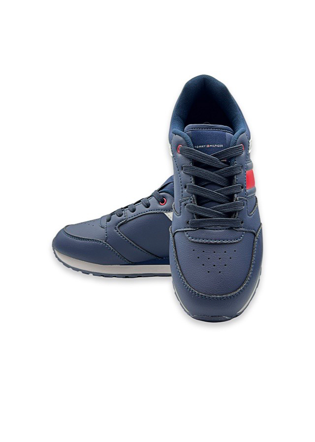 Кроссовки для мальчика темно-синие TOMMY-HILFIGER США