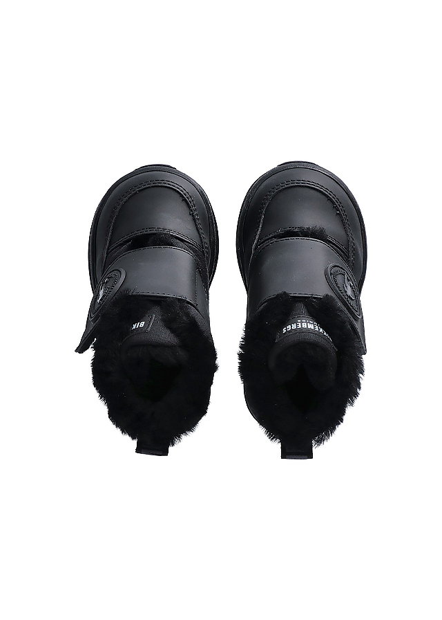 Ботинки з хутром для мальчика черные Bikkembergs Италия