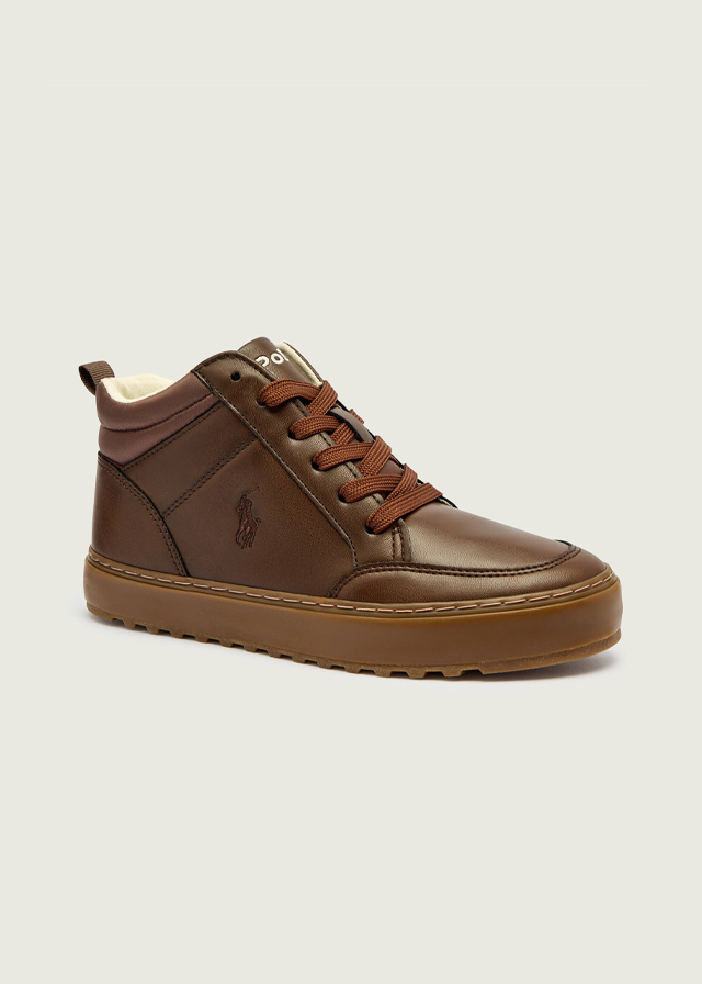 Черевики для хлопчика коричневі POLO Ralph Lauren США