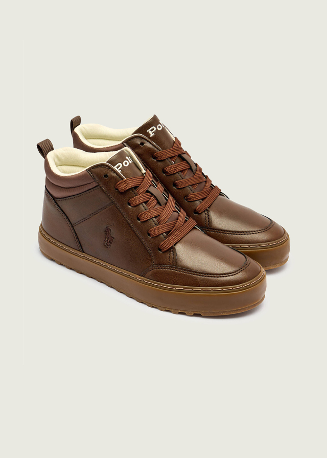 Черевики для хлопчика коричневі POLO Ralph Lauren США