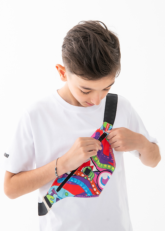 Футболка для хлопчика біла SPRAYGROUND США