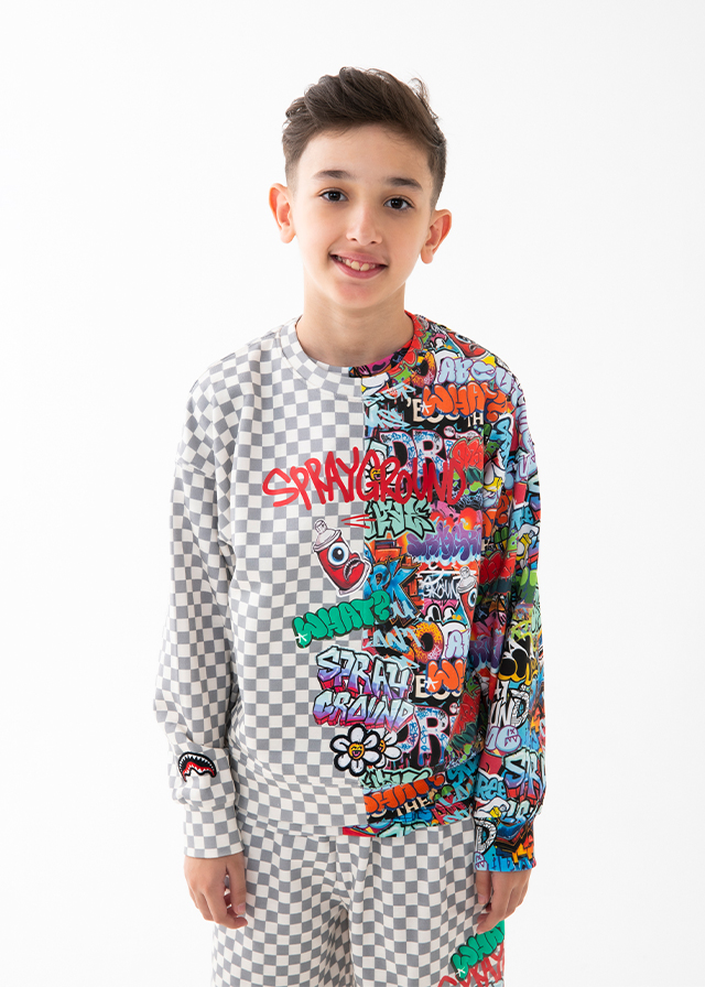 Шорти для хлопчика сірі SPRAYGROUND США