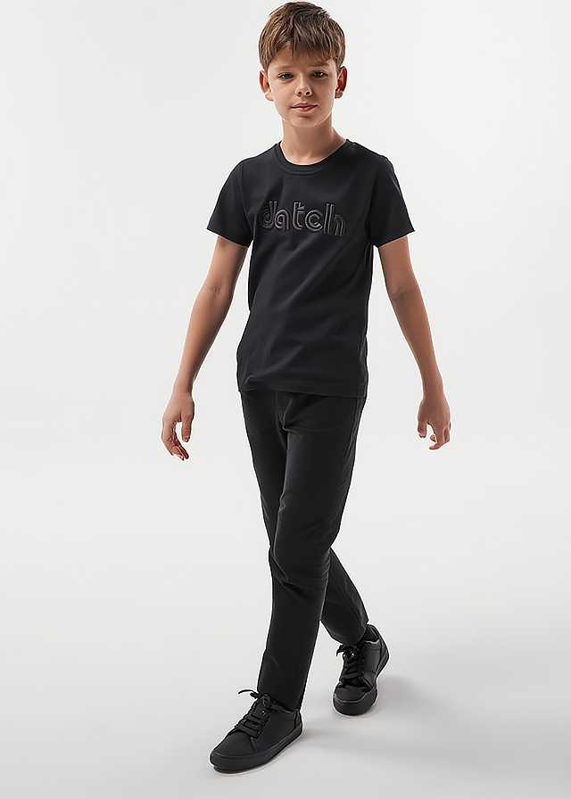 Брюки для мальчика черные DATCH Италия