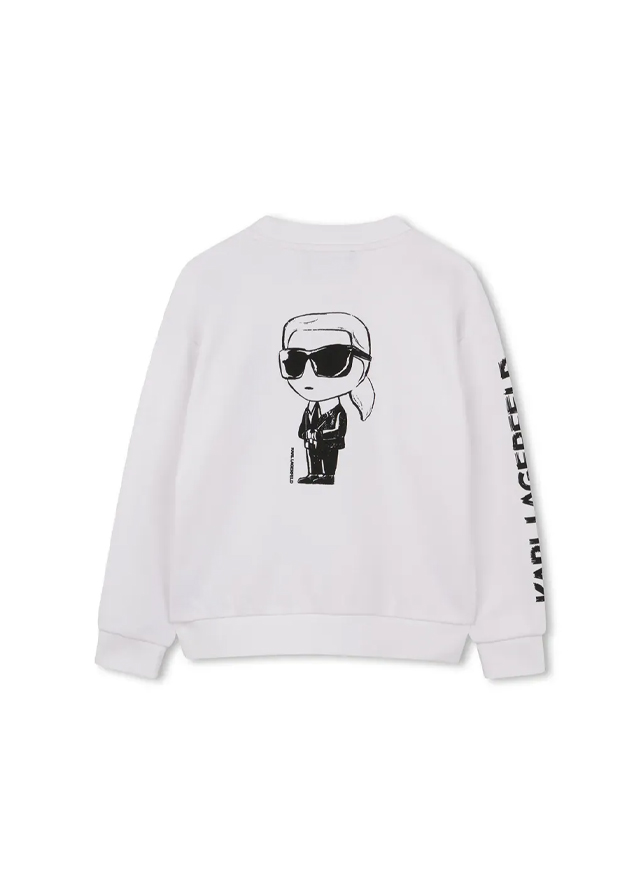 Пуловер для хлопчика білий Karl Lagerfeld Німеччина