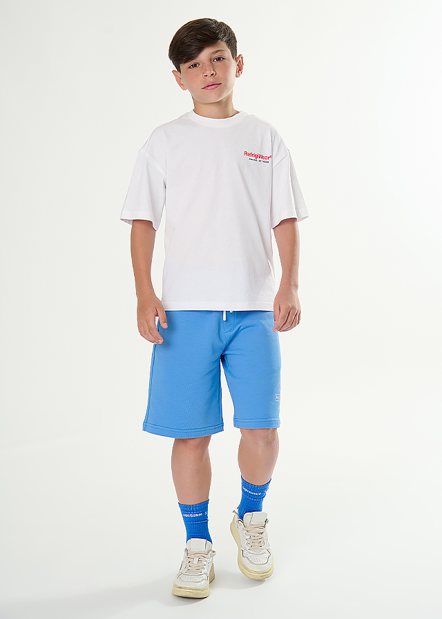 Футболка для мальчика белая RefrigiWear Италия