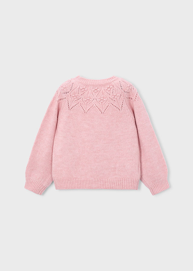 Светр для дівчинки рожевий Mayoral Іспанія