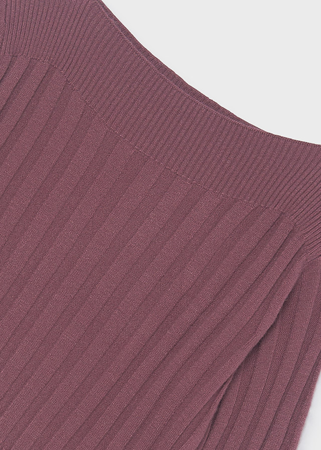 Свитер укорочений Темний для девочки сиреневый Mayoral Испания