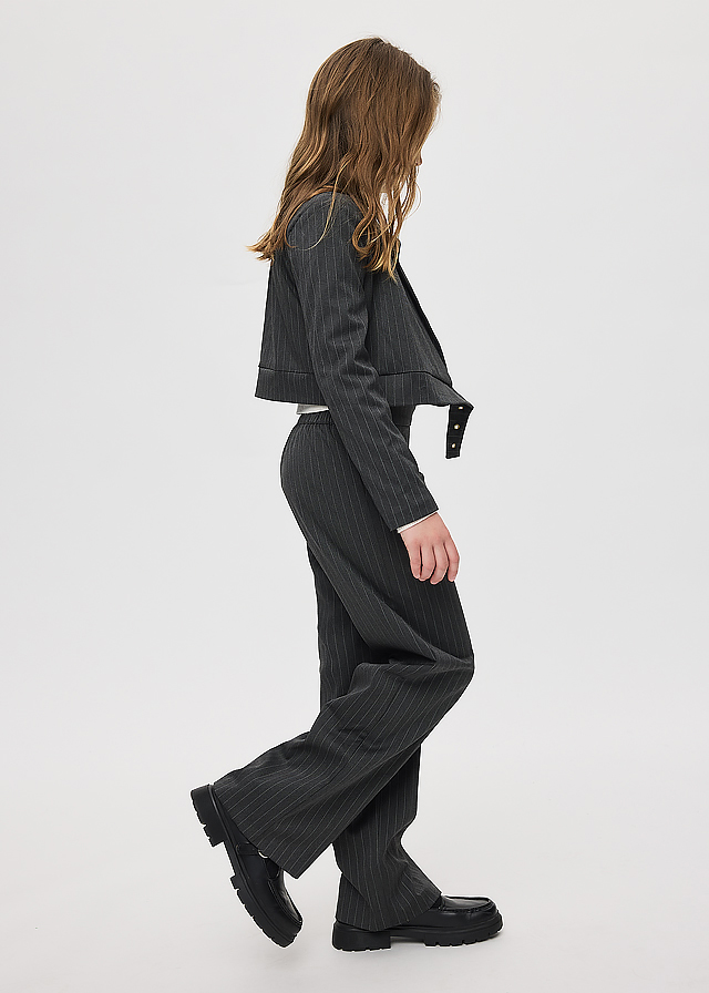 Штани для дівчинки темно-сірі Mayoral Іспанія