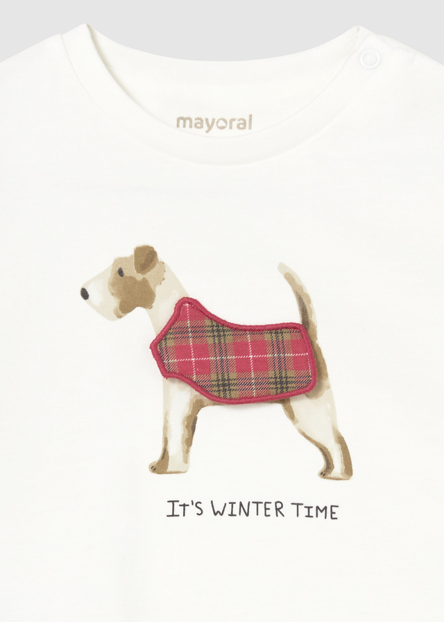 Джемпер для хлопчика білий Mayoral Іспанія