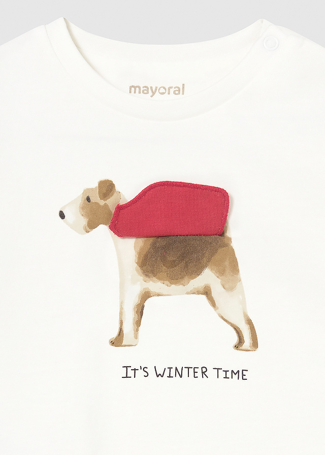 Джемпер для хлопчика білий Mayoral Іспанія