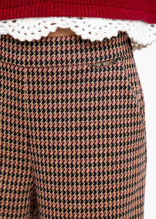 Брюки для девочки коричневые TWINSET Италия