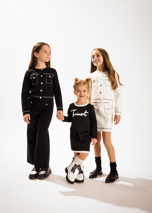 Кофта для дівчинки кремова TWINSET Італія