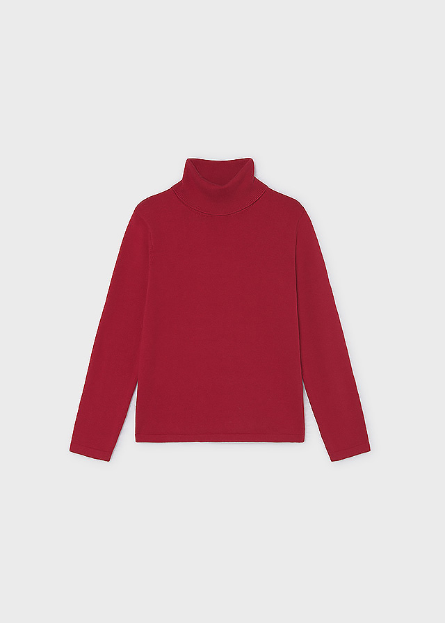 Светр Гольф для дівчинки червоний Mayoral Іспанія