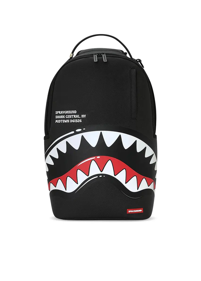 Рюкзак 46см х 15см х 29см для хлопчика чорний SPRAYGROUND США