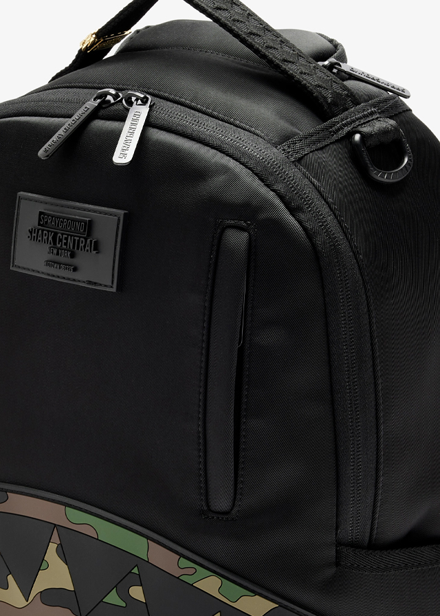 Рюкзак 46см х 15см х 29см для мальчика черный SPRAYGROUND США