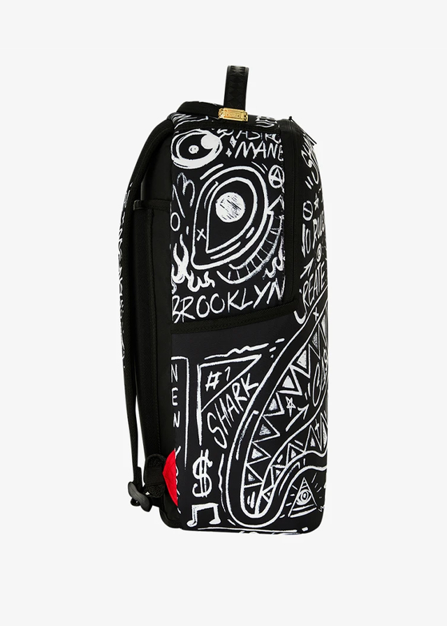 Рюкзак 46см х 15см х 29см для мальчика черный SPRAYGROUND США