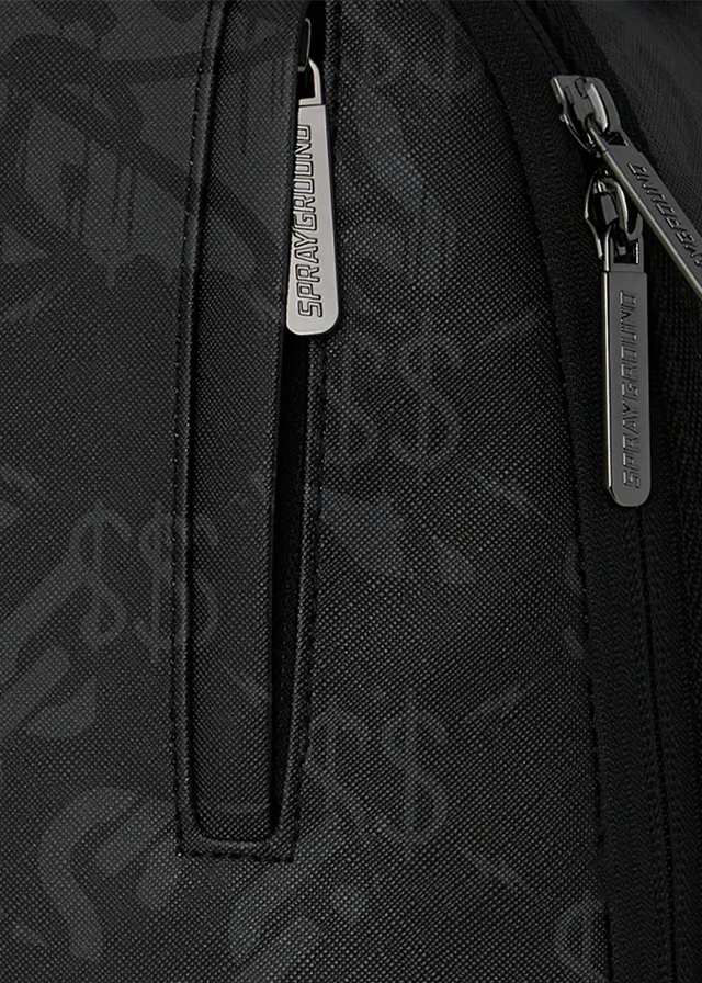 Рюкзак 46см х 15см х 29см для хлопчика чорний SPRAYGROUND США
