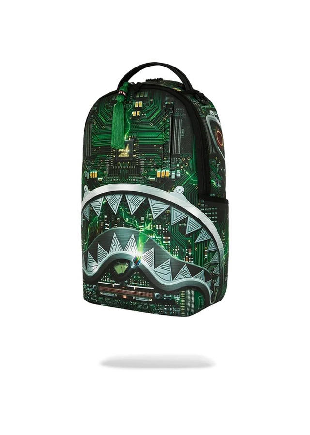 Рюкзак 46см х 15см х 29см зелений SPRAYGROUND США