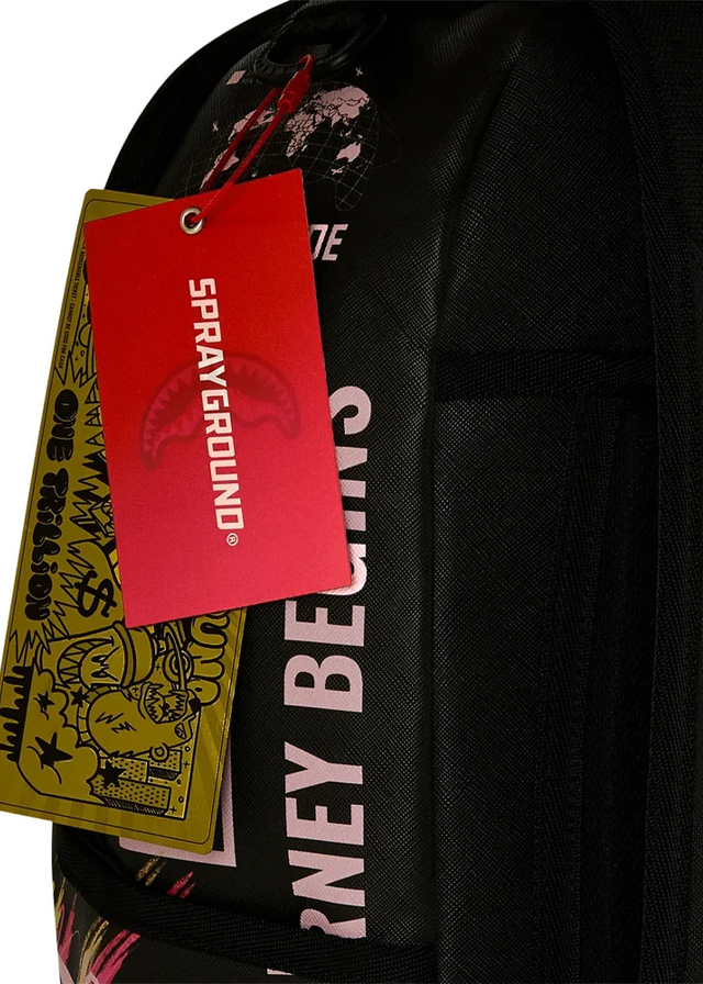 Рюкзак 46см х 15см х 29см для мальчика черный SPRAYGROUND США