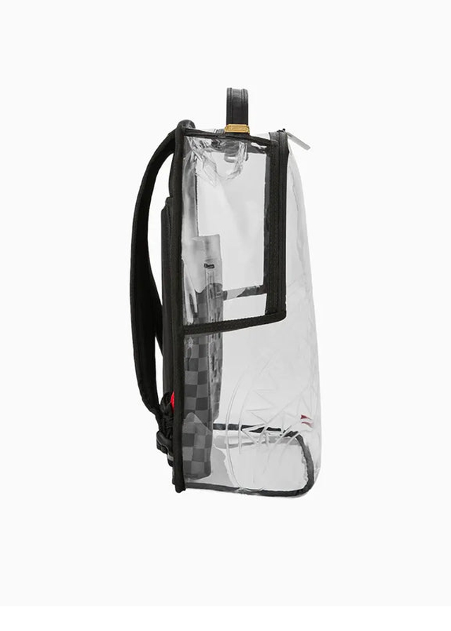 Рюкзак 46см х 15см х 29см (прозорий) для хлопчика чорний SPRAYGROUND США