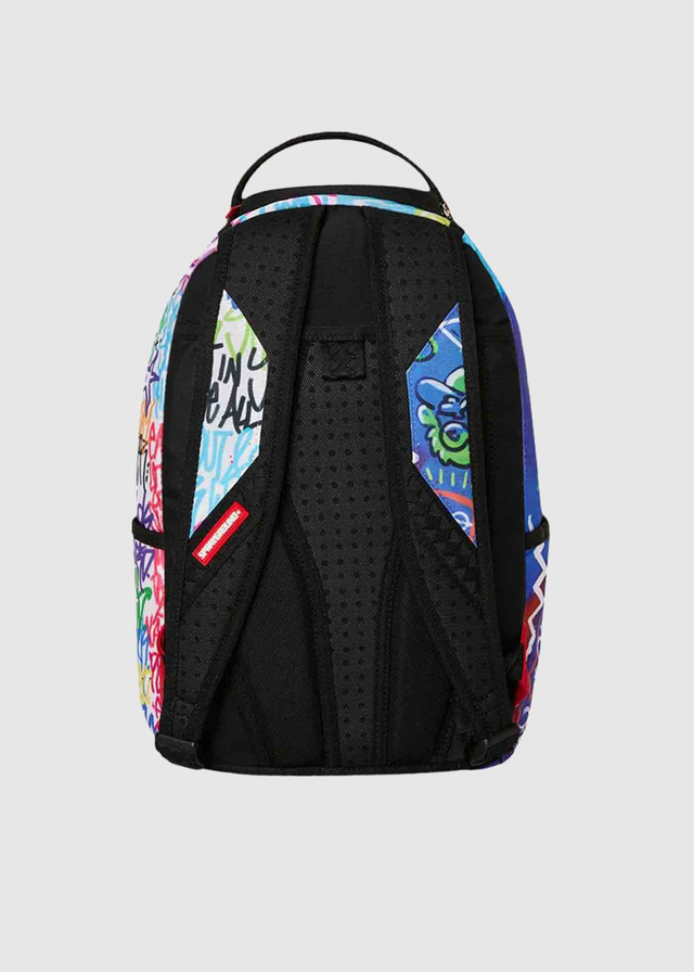 Рюкзак 37см х 14см х 33см (різнобарвний) для хлопчика чорний SPRAYGROUND США