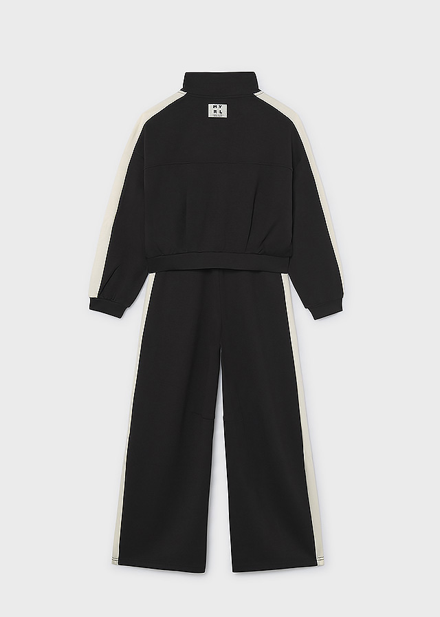 Комплект Кофта + штани для дівчинки чорний Mayoral Іспанія