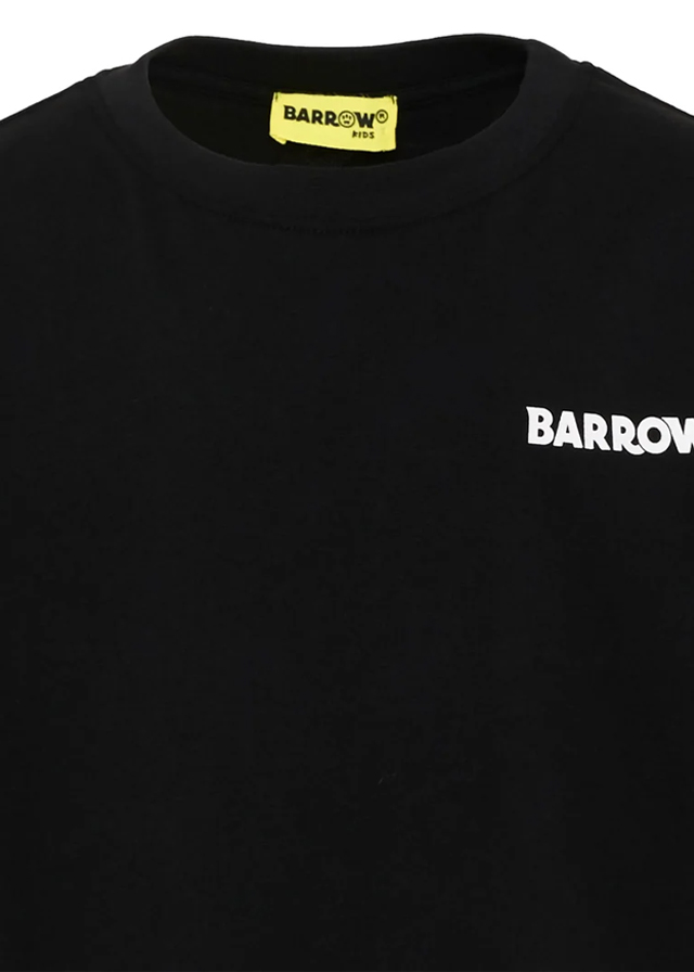 Футболка для мальчика черная BARROW Kids Италия