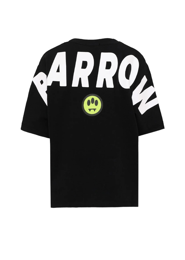 Футболка для мальчика черная BARROW Kids Италия