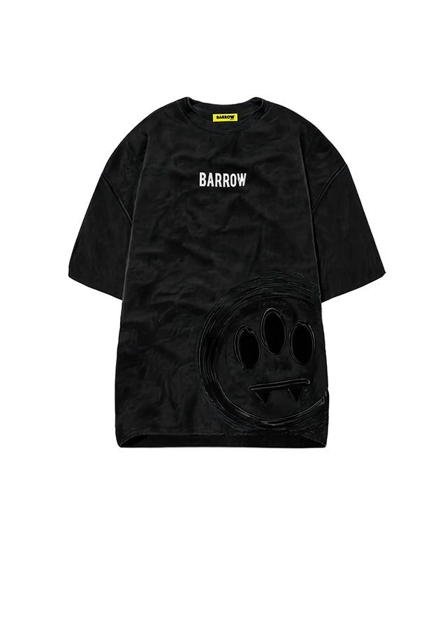 Футболка для хлопчика чорна BARROW Kids Італія