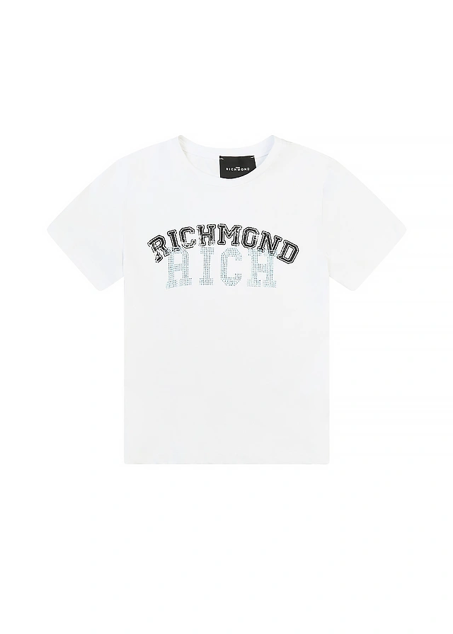 Футболка для дівчинки біла RICHMOND Італія