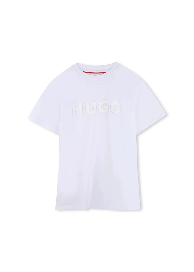 Футболка для хлопчика біла HUGO Німеччина