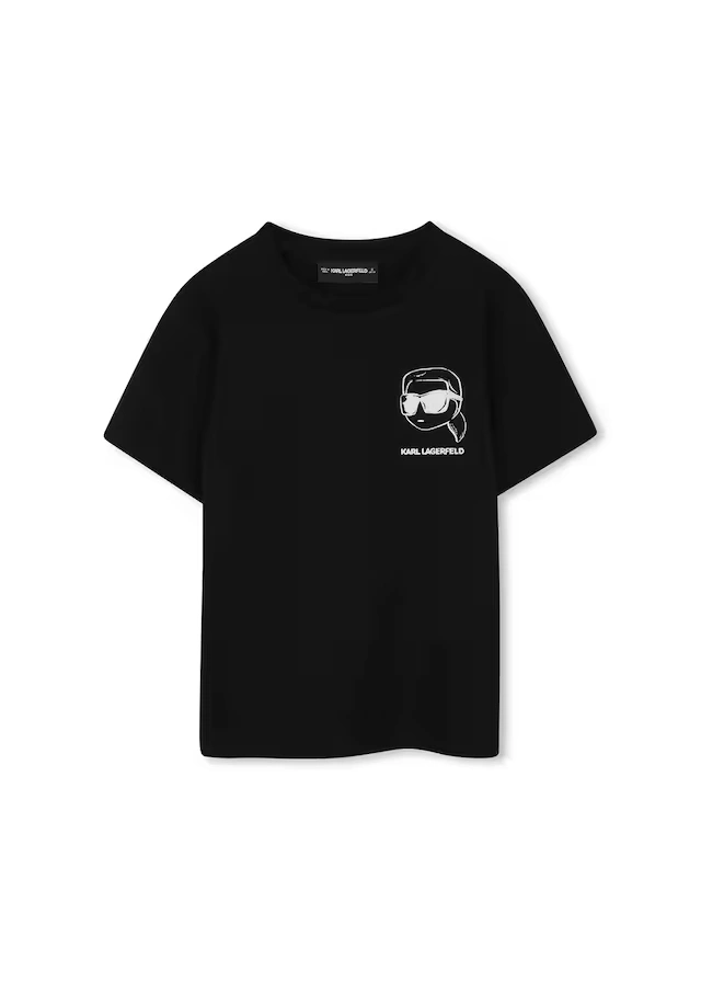 Футболка для хлопчика чорна Karl Lagerfeld Німеччина