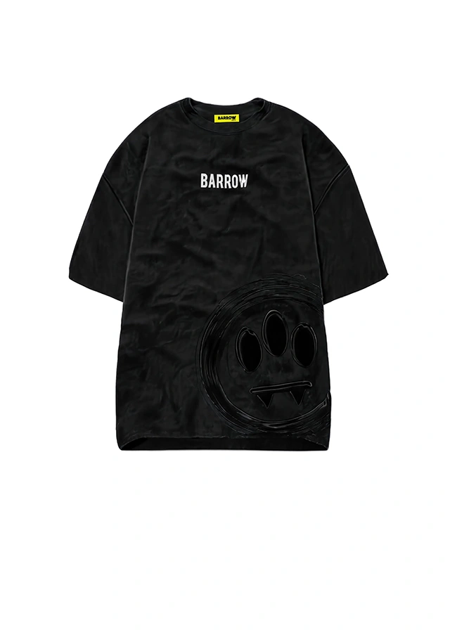 Футболка для мальчика черная BARROW Kids Италия