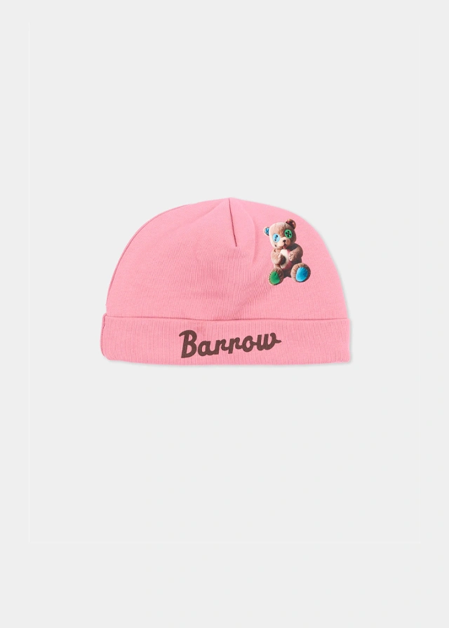 Шапка для дівчинки рожева BARROW Kids Італія